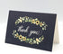 4x6 20-Pack) Gooji Sunflower Thank You Cards (Bulk Navy Blue Envelopes