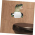 Holibanna Dinosaur Toilet Paper Holder Adhesive Backing Fun Bathroom Decor for Boys and Girls Wall-Mounted Easy