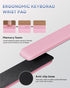Laborio Computer Keyboard Wrist Rest Stand for Desktop, Keyboard Holder for Easy Typing with Wrist Pad for Office Desk