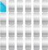 Alrhso Adhesive Metal Plates for Magnetic Mounts, 24 Pcs 2.36x1.18 Inch Rectangular Iron