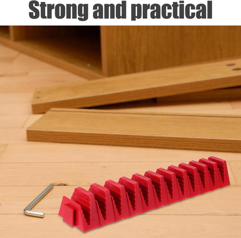 12pcs Unomor Modular Wrench Organizer Tray Durable Plastic Tool Holder for Efficient Diy Storage Tool and Workbenches