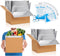 Honoson 2 Pcs Thermal Insulated Shipping Boxes for Frozen Food with Ice Pack