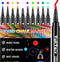 YullTaiy Liquid Chalk Markers for Acrylic Calendar Planning Board, Dry Erase Board Whiteboard,