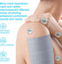 HearthMend 10x144 Inch Silver Infused Fabric Roll, Breathable & Non-Adherent Wound Dressing Wrap for Skin Fold