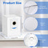 Dust Bags Compatible with ECOVACS DEEBOT X2 Omni/X2/X2 PRO, Disposable Replacement Vacuum Bags (6 Pack)