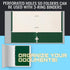 Better Office Products Two Pocket Portfolio Folders, 50-Pack, Dark Green, Letter Size Paper Folders