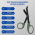 SURGHAUS MEDICAL 5.5 Inch) Bandage Scissors Stainless Steel Medical Scissors for Nurses Non-Stick Trauma Shears (Olive
