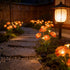 4th Solar Honeybee Flower Stake Lights for Yard Decor, LED Outdoor Waterproof Solar Light for Garden Pathway Light