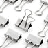 Mr. Pen Small Binder Clips, 50 Pack, 0.75 in, Silver, Micro Size