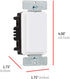 8 Preset, Countdown 40989, 1 Pack, UltraPro Wall Push Timer, Easy-to-Use Options, Manual ON/Off Buttons overrides