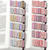 WSSROGY 180 Pcs Bible Tabs, Laminated Large Print Bible Index Tabs Labels for