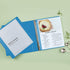 Avery Durable View 3 Ring Binder, 1 Inch Slant Rings, Pool Blue