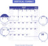 Yearly Wall Calendar 2025-2026 - JUL 2025 - JUN 2026, 12 Month Calendar with Bonus Pocket, X-Large Vertical (34.3" x