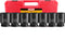 TONYNOL 1/2 Inch Drive Deep Impact Socket Set, 6-Point, SAE(1/2 Drive 1-3/8"to1-3/4"), 7