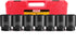 TONYNOL 1/2 Inch Drive Deep Impact Socket Set, 6-Point, SAE(1/2 Drive 1-3/8"to1-3/4"), 7