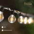 26ft G40 Bulbs, 25 Bulbs, Formosa Clear Incandescent Christmas String Light, Outdoor Shatterproof Patio Light