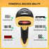 NetumScan 1D 2D Handheld USB Barcode Scanner Reader for Computers, Handheld Wired Automatic QR Bar Code Scanners