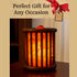 7"(D) 8.5"(H) Himalayan Pink Salt Lamp Cage Heated Rock Lamp for Relaxation, Detox & Home Spa