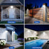 226 3 (2 Pack) Solar Flood Lights Outdoor, LEDs Flood Lights Motion Sensor, Dusk to Dawn Solar Outdoor Lighting