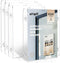 NIUBEE Acrylic Window Sign Holder with Suction Cups 8.5 X 11, Clear