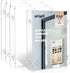 NIUBEE Acrylic Window Sign Holder with Suction Cups 8.5 X 11, Clear