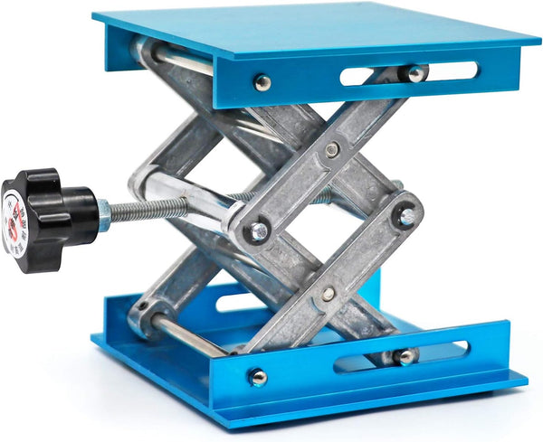 Lab Jack Stand Table Lift, Aluminium Oxide Laboratory Support Jack Platform, 4"X4"