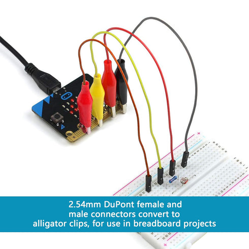 560Pcs Breadboard and Jumper Wire Kit, PCB Circuit Board Assortment with Tweezers, Alligator Clip Test Leads