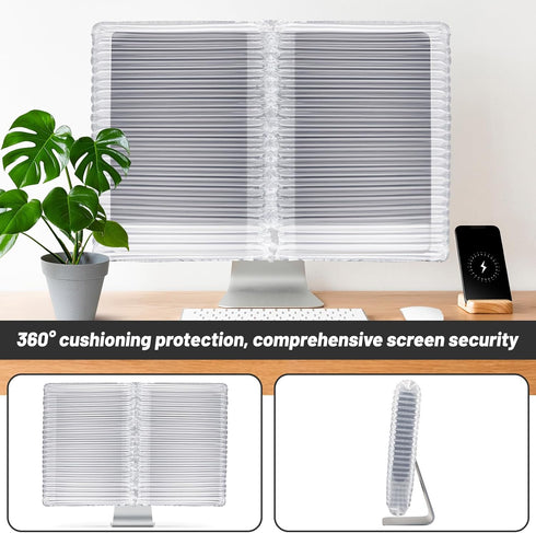 8pcs 4 27" UNIFAMILY for Screens Inflatable Protective Bags for Computer Moving, Monitor Shipping Box Compatible