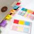 KICNIC 800 Pcs Page Markers Sticky Index Tabs, Fluorescent Pop Up Note Flags for Notebooks and Bookmarks