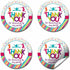Jump and Bounce Birthday Party Thank You Sticker Labels - 40 2" Circle Stickers by AmandaCreation