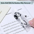 Transparent Sticky Notes, 3x3 inch Clear Self-Adhesive Waterproof Notes for Annotation, College & Office Supplies