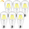 Hizashi Vintage LED Edison Bulb Dimmable, 4W Equivalent 40W, 5000k Daylight, E26