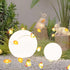 78.74 inch 20 Bulbs, Chick and Egg Shaped String Lights Indoor, Easter String Lights with Easter Decorations, Easters