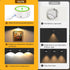 Narotood 3 Pack 3 3 Pack) Picture Lights for Wall, Rechargeable Battery Operated wall lights, Picture Frame lights
