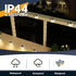 16 Pack, SOLPEX Solar Fence Lights Outdoor Solar Step Lights Waterproof Led Solares Light for Outdoor Stairs, Deck