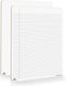 Scribbledo Dry Erase Notebook, College Ruled Lined Board 9"x12", Reusable Lined Erasable Writing Note Pad