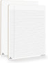 Scribbledo Dry Erase Notebook, College Ruled Lined Board 9"x12", Reusable Lined Erasable Writing Note Pad
