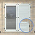 Pinsit 24 Set 3Inch Shutter Screws and Caps, Shutter Screws with Caps, Fasteners with Plastic Black Snap Cap Snap