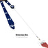 Cruise On Lanyard for Ship Cards – 2-Pack Retractable Badge & Waterproof Key Card Holder (Navy Blue)