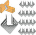 20 Pcs 18-Gauge Hurricane Tie, Heavy Duty Joist Hangers for Roofing Trusses Wood Timber Connectors