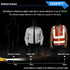 SKSAFETY Class 2 High Visibility Safety Vest with 10 Pockets, Zipper, Reflective Strips for Men & Women (Orange, M)
