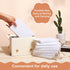 Jetec Sublimation Journal Blank Notebooks, Faux Leather, Small A6 Notepad, 200 Pages, 12 Packs