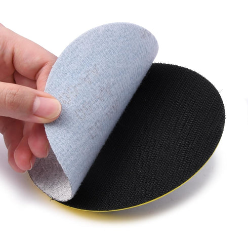 3-Inch 3" M6*1.0 Thread(6mm) Dual-Action Hook & Loop Fastener Flexible Backing Plate, Sanding Back Pad for Orbital