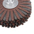uxcell Abrasive Cloth Flap Wheel Sanding Star 1/4-Inch Shank for Woodworking Furniture Polishing 80 Grit