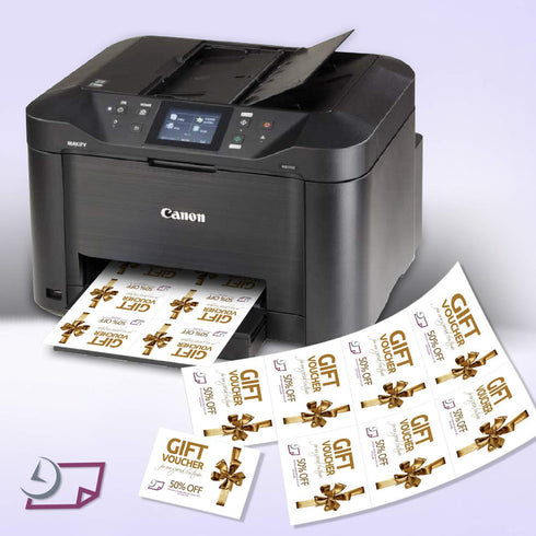 8 100# 4-1/4" 2-3/4" 800 NextDayLabels - Blank Perforated Printable Cardstock, Cards per Sheet, tag - for laser