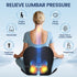 Amxixaun Lumbar Support Seat Cushion - Memory Foam Cushion for Office Chair, Car Seat, Airplane - Sciatica & Hip