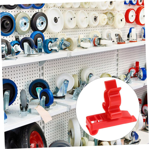 TOPPERFUN 10pcs Pegboard Hooks Workbench Pegboard Hooks for Polishing Machine Tool Organizer Auto Detailing Storage