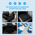 mouvzia 42 Sodurue Inflatable Travel Seat Cushion for Airplane: Pressure Relief Seat Cushion with Adjustable Air Cells