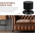 4pcs 6cm Zerodeko Adjustable Stainless Steel Cabinet Legs Furniture Leg Risers Thick Hairpin Metal Table Feet for Sofa