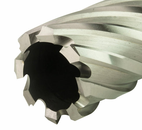 Steel Dragon Tools 1-1/8" x 2" High Speed Steel Annular Cutter - 3/4" Weldon Shank
